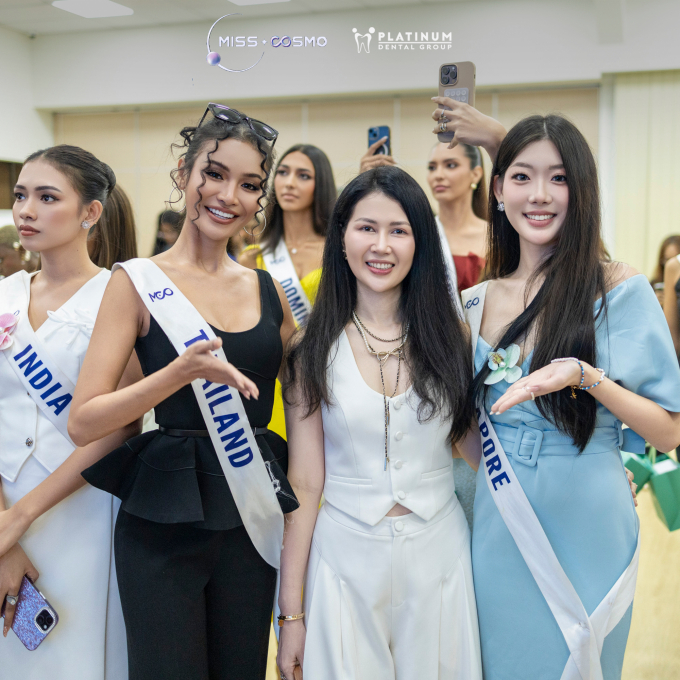 Cố vấn nha khoa thẩm mỹ của Miss Cosmo 2024 chia sẻ bí quyết chăm sóc răng miệng cùng dàn thí sinh