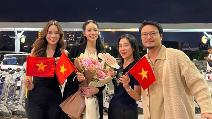 Hoa hậu Thanh Thủy mang 150kg hành lý, chính thức lên đường sang Nhật Bản dự thi Miss International 2024