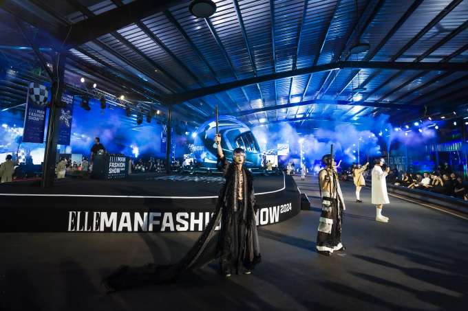 ElleMan Fashion Show 2024: Sàn diễn dài 400 mét trên đường đua xe, mãn nhãn với 4 BST ấn tượng