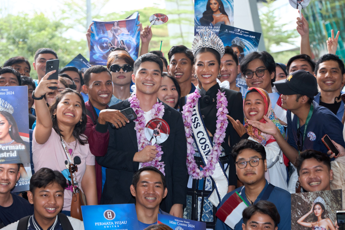 Miss Cosmo 2024 - Tata Juliastrid gặp gỡ Bộ trưởng Bộ Du lịch Indonesia trong chuyến Homecoming hoàng tráng