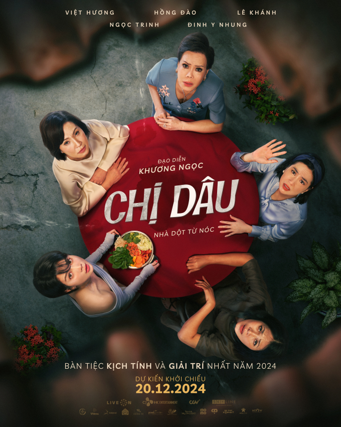 Phim Chị dâu hé lộ drama chấn động, Việt Hương đối đầu Hồng Đào - Ngọc Trinh