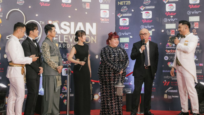 Thuận Nguyễn - Gin Tuấn Kiệt trao giải, Mỹ Mỹ trình diễn cực cháy tại Asian Television Awards 29th