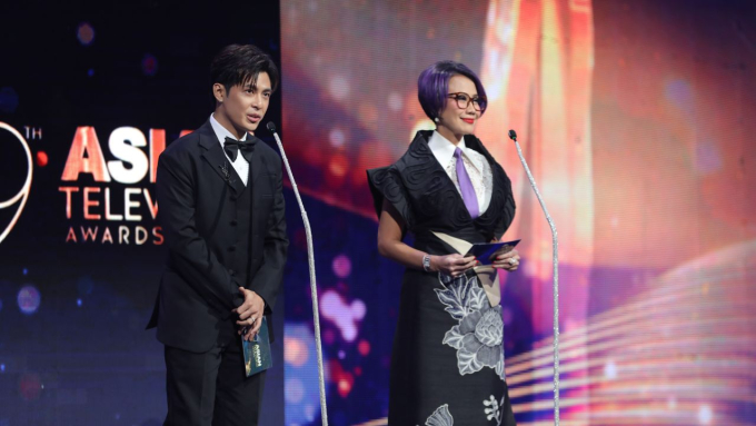 Thuận Nguyễn - Gin Tuấn Kiệt trao giải, Mỹ Mỹ trình diễn cực cháy tại Asian Television Awards 29th