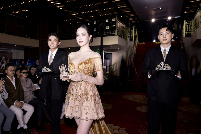 Miss International - Thanh Thủy giới thiệu vương miện Hoa hậu Quốc gia Việt Nam 2024