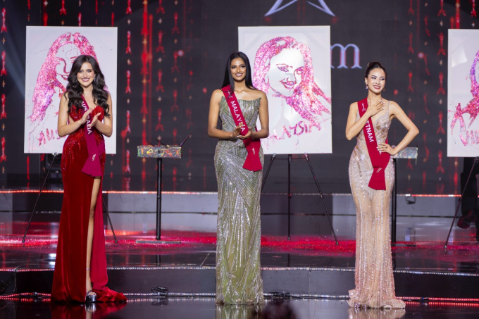 Người đẹp Malaysia đăng quang Miss Charm 2024, Quỳnh Nga giành danh hiệu á hậu 2 cùng 3 giải phụ