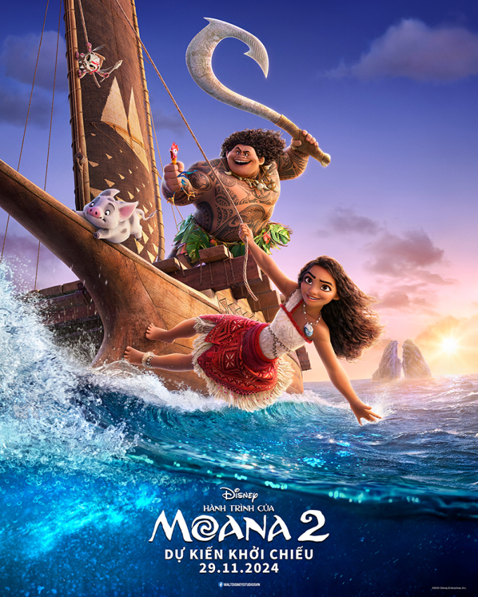 Quán quân Chinh phục thần tượng 2023 - Yoon Nguyên lồng tiếng vai nữ chính, hát 6 bài nhạc phim Moana 2