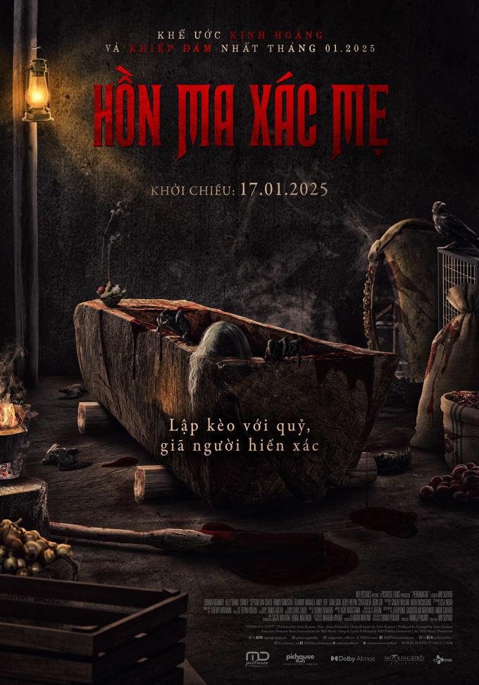 Phim kinh dị Indonesia - Hồn ma xác mẹ tung poster trailer, tham gia đường đua phim chiếu rạp tháng 1