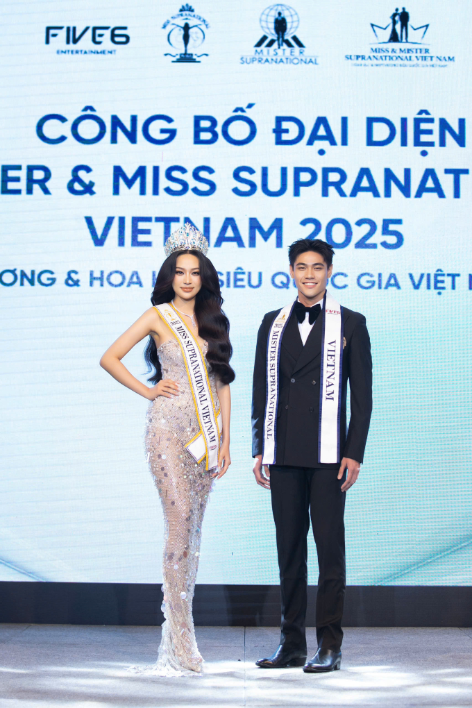 Đại diện Việt Nam tại Hoa hậu - Nam vương Siêu quốc gia được chủ tịch Miss Supranational đánh giá cao