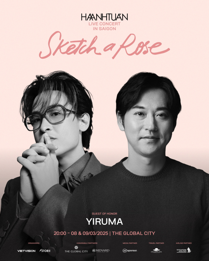 Trước thềm concert Sketch A Rose, Hà Anh Tuấn trình làng ca khúc do huyền thoại dương cầm Yiruma sáng tác