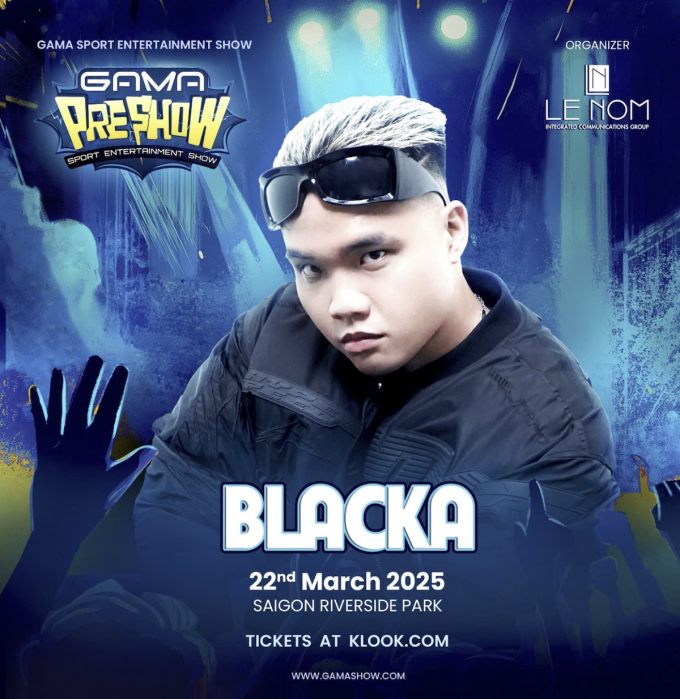 Hậu lùm xùm đời tư, Blacka bị Gama Preshow – The Opening loại bỏ Hậu lùm xùm đời tư, Blacka bị Gama Preshow – The Opening loại bỏ