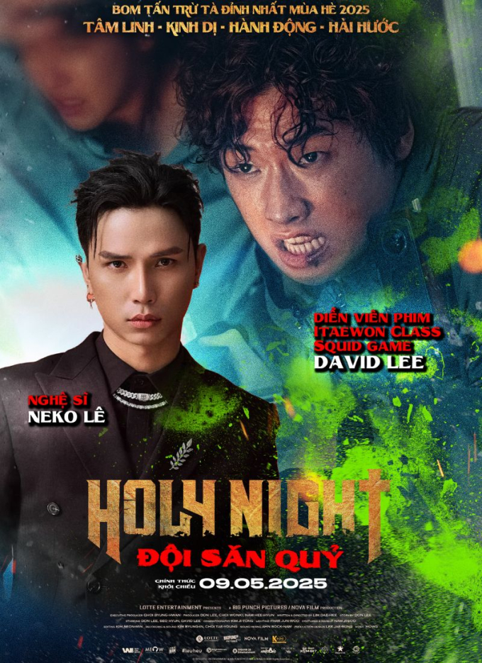 Lộ diện dàn diễn viên lồng tiếng cho bom tấn Holy Night: Đội săn quỷ khiến khán giả mong chờ