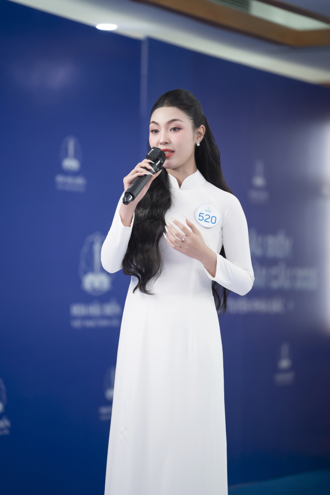 Thí sinh Hoa hậu Biển Việt Nam Toàn cầu 2025 chia sẻ về tình yêu biển đảo