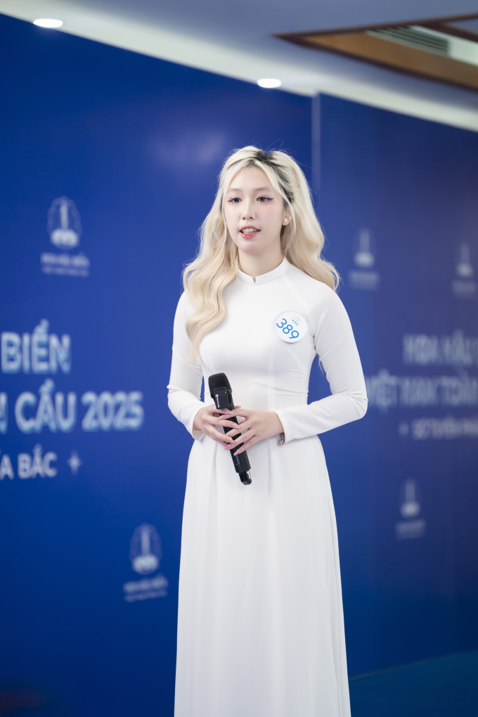 Thí sinh Hoa hậu Biển Việt Nam Toàn cầu 2025 chia sẻ về tình yêu biển đảo