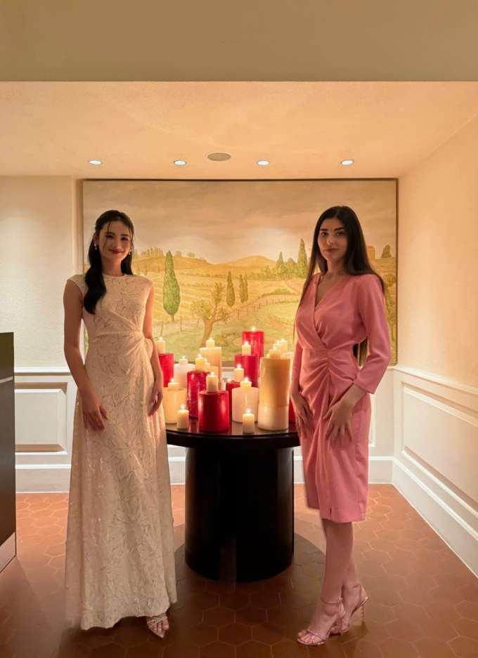 Ý Nhi chung phòng với người đẹp Thái Lan - Opal Suchata, gây sốt với loạt outfit tại Miss World 2025
