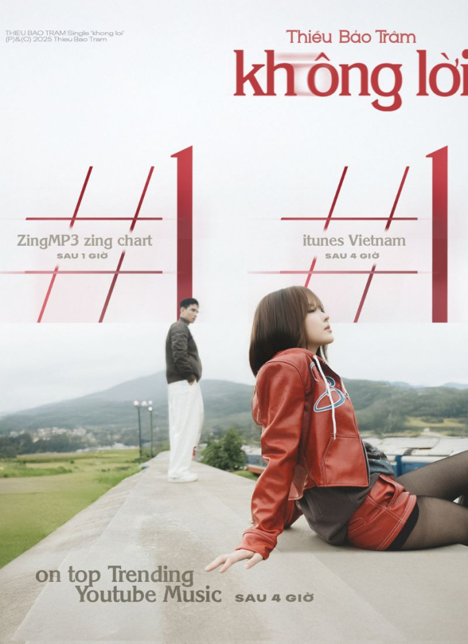 Thiều Bảo Trâm quay lại thế mạnh Pop R&B với MV không lời, lọt top trending sau 4 tiếng ra mắt