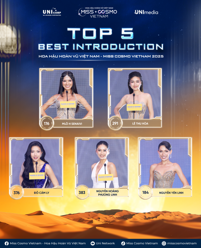 Cao Thiên Trang làm quản trại, Khánh Vân nổi đóa trước màn thể hiện của thí sinh Miss Cosmo Vietnam