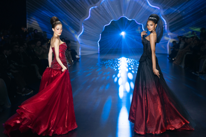 Show diễn Aurora’s Cry của NTK Nguyễn Minh Tuấn: Hương Giang mở màn đầy bất ngờ, Kim Duyên bùng nổ visual