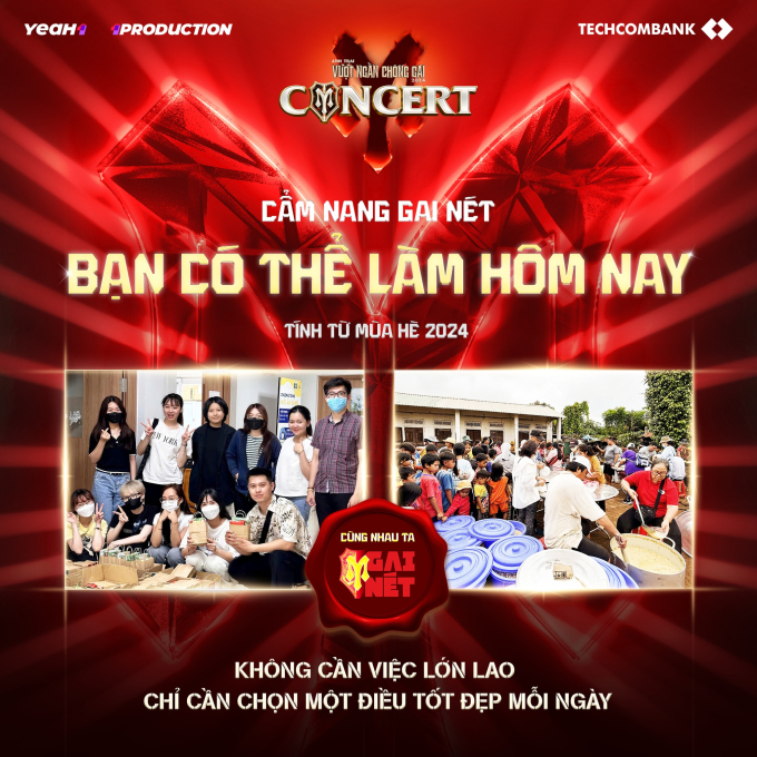 Anh trai vượt ngàn chông gai cùng fan lan tỏa giá trị tích cực với chiến dịch 3300 việc tử tế