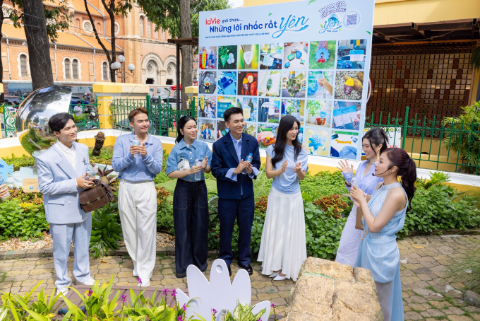 Bùi Công Nam - Khoai Lang Thang - Khánh Vy đồng hành cùng sáng kiến Yên một chút