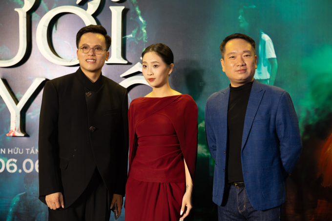 Karen khoe nhan sắc quyến rũ, dàn anh tài đổ bộ thảm đỏ ra mắt phim Dưới đáy hồ ủng hộ Kay Trần - Thanh Duy