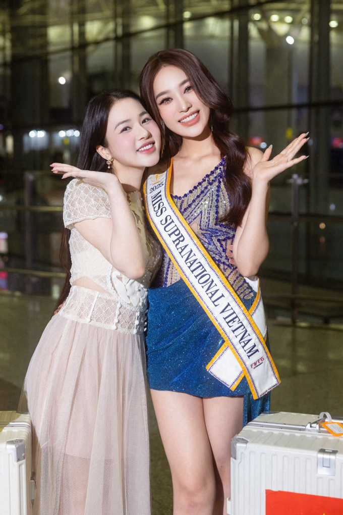 Hoa hậu Kỳ Duyên mang hơn 100 kg hành lý đến Ba Lan thi Miss Supranational 2025
