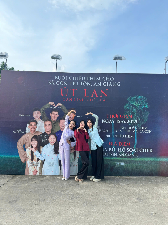 Mạc Văn Khoa, Thanh Thức kêu lô tô trong buổi chiếu đặc biệt của Út Lan: Oán linh giữ của tại An Giang