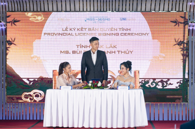 Thủy Bùi trình diễn ấn tượng tại Miss Cosmo Vietnam 2025, nhận chức Giám đốc Bản quyền Đắk Lắk