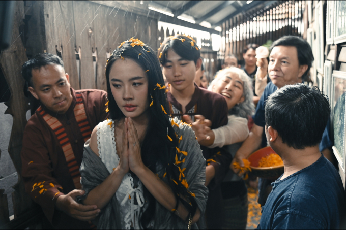 Nàng Tấm Rima Thanh Vy tái xuất với tạo hình ma mị trong bộ phim Việt - Thái Cô dâu ma