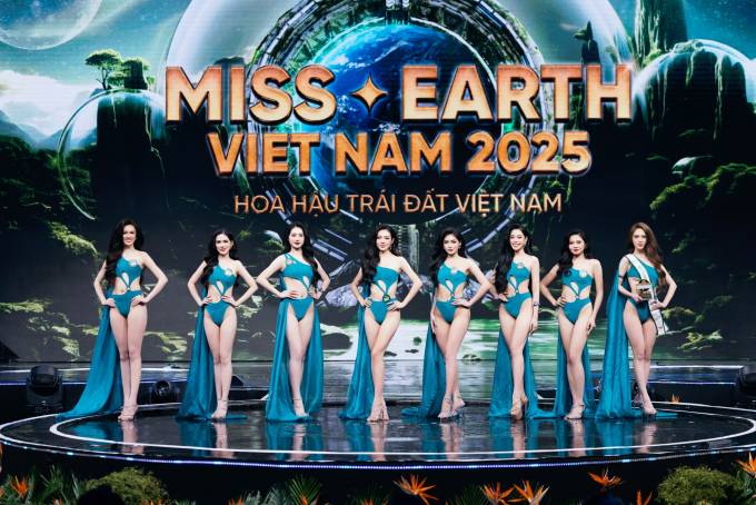 Người đẹp Hải Dương - Trâm Anh đăng quang Miss Earth Vietnam 2025, Thiên Hương giành giải Á hậu 1