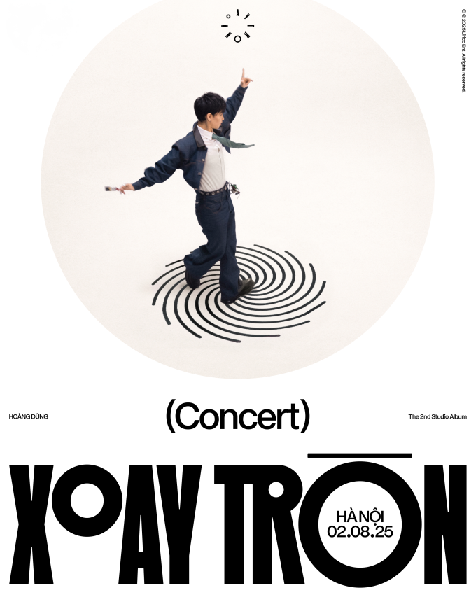 Concert Xoay tròn của Hoàng Dũng sold out tất cả hạng vé ngồi, công bố dàn nghệ sĩ khách mời “khủng”