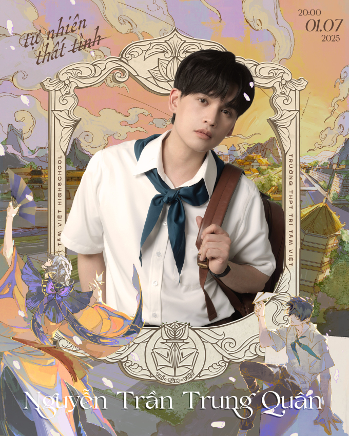 Erik, Ngọc Phước khoe visual với style học đường trong MV Tự nhiên thất tình của Nguyễn Trần Trung Quân