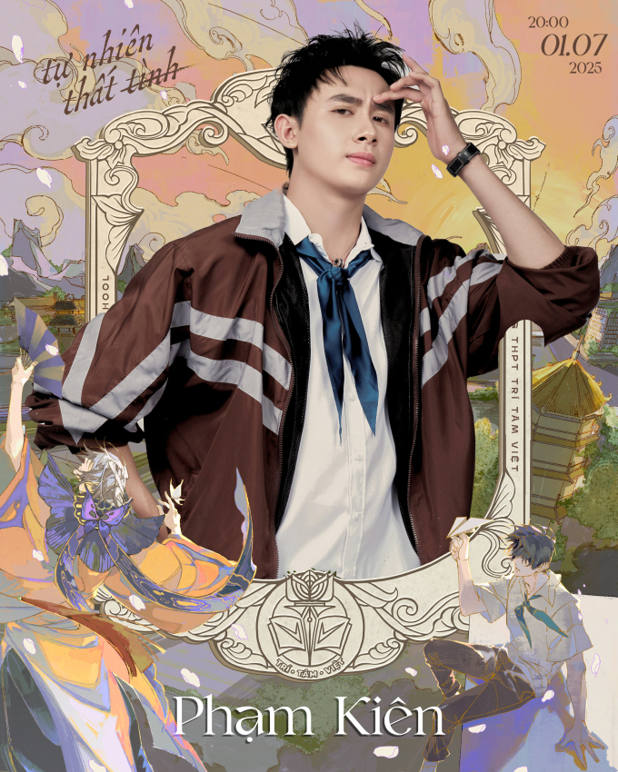 Erik, Ngọc Phước khoe visual với style học đường trong MV Tự nhiên thất tình của Nguyễn Trần Trung Quân