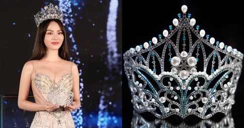 Miss World Vietnam 2023 sẽ được trao vương miện đính 168 viên ngọc trai, hơn 1000 đá quý