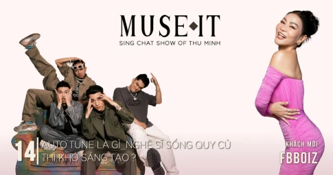 "Muse It" tập 14: Thu Minh từng mất giọng vì bệnh nặng, nhóm FB Boiz tiết lộ lý do sợ đàn chị