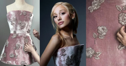 Ariana Grande diện trang phục "hoa trà" của NTK Trần Hùng trong show quảng bá album mới