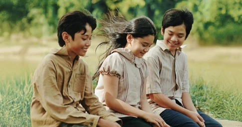 Poster 3 diễn viên nhí của "Ngày xưa có một chuyện tình": visual trong veo, đáng yêu và thẹn thùng đốn tim khán giả