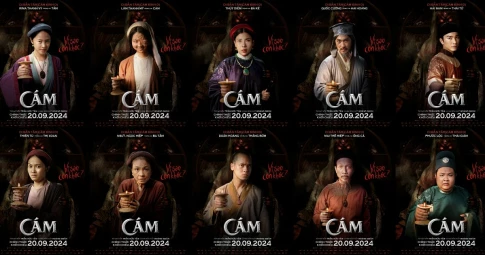 Phim điện ảnh "Cám" tung loạt poster, hé lộ nhân vật thao túng cả "vũ trụ Tấm Cám kinh dị"?