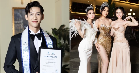 Võ Minh Thoại - The Next Gentleman trở thành đại diện Việt Nam thi "Mister Tourism World 2025"