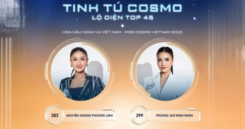 Minh Nhàn - Phương Linh xuất sắc trở thành thủ lĩnh chiến thắng tập 1 "Miss Cosmo Vietnam 2025"