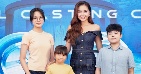 Hoa hậu Ngọc Châu - Xuân Hạnh trực tiếp casting mẫu nhí cho "Cosmo The Show" mùa 2