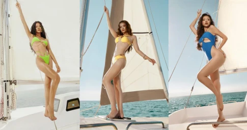 Hoa hậu Hoàn vũ Việt Nam 2025 "gây sốt" với bộ ảnh bikini cực quyến rũ của Top 45 thí sinh