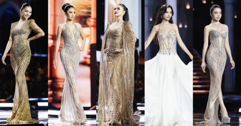 Miss Cosmo Vietnam 2025: Top 43 trình diễn đầy quyến rũ, tỏa sáng với loạt thiết kế váy dạ hội đẹp mắt