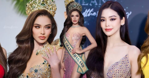 Hậu đăng quang Miss Grand Thailand 2023, người kế nhiệm Engfa Wahara đã sớm vượt mặt đàn chị?