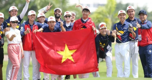 Giành HCV SEA Games, golfer 15 tuổi lọt top 500 thế giới
