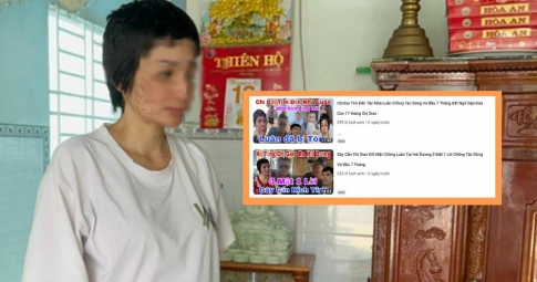 TikToker, YouTuber túc trực tại nhà người chồng bạo hành vợ mang thai 7 tháng