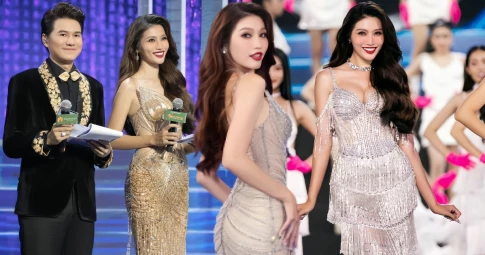 Chỉ nhảy 30 giây tại chung khảo Miss World Vietnam, Quỳnh Châu "gây sốt" khắp cõi mạng vì visual "bén ngót"