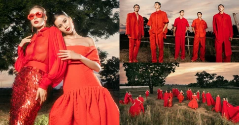 Minh Tú, Hương Ly cùng loạt người mẫu hàng đầu góp mặt trên sàn runway "có 1 không 2" của VUNGOC&SON
