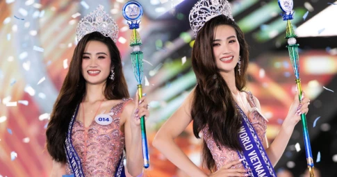 Huỳnh Trần Ý Nhi - người đẹp Bình Định chính thức đăng quang Miss World Vietnam 2023