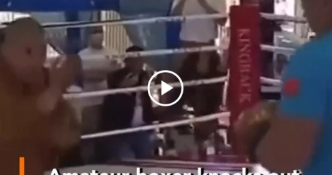 VIDEO: Cao tăng Thiếu Lâm thách đấu võ sĩ MMA và cái kết 'đi đầu xuống đất'