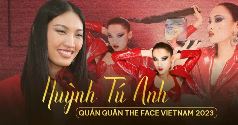 Quán quân The Face Vietnam 2023 - Huỳnh Tú Anh: "Ba từng muốn bỏ nhà đi vì tôi theo nghề người mẫu"
